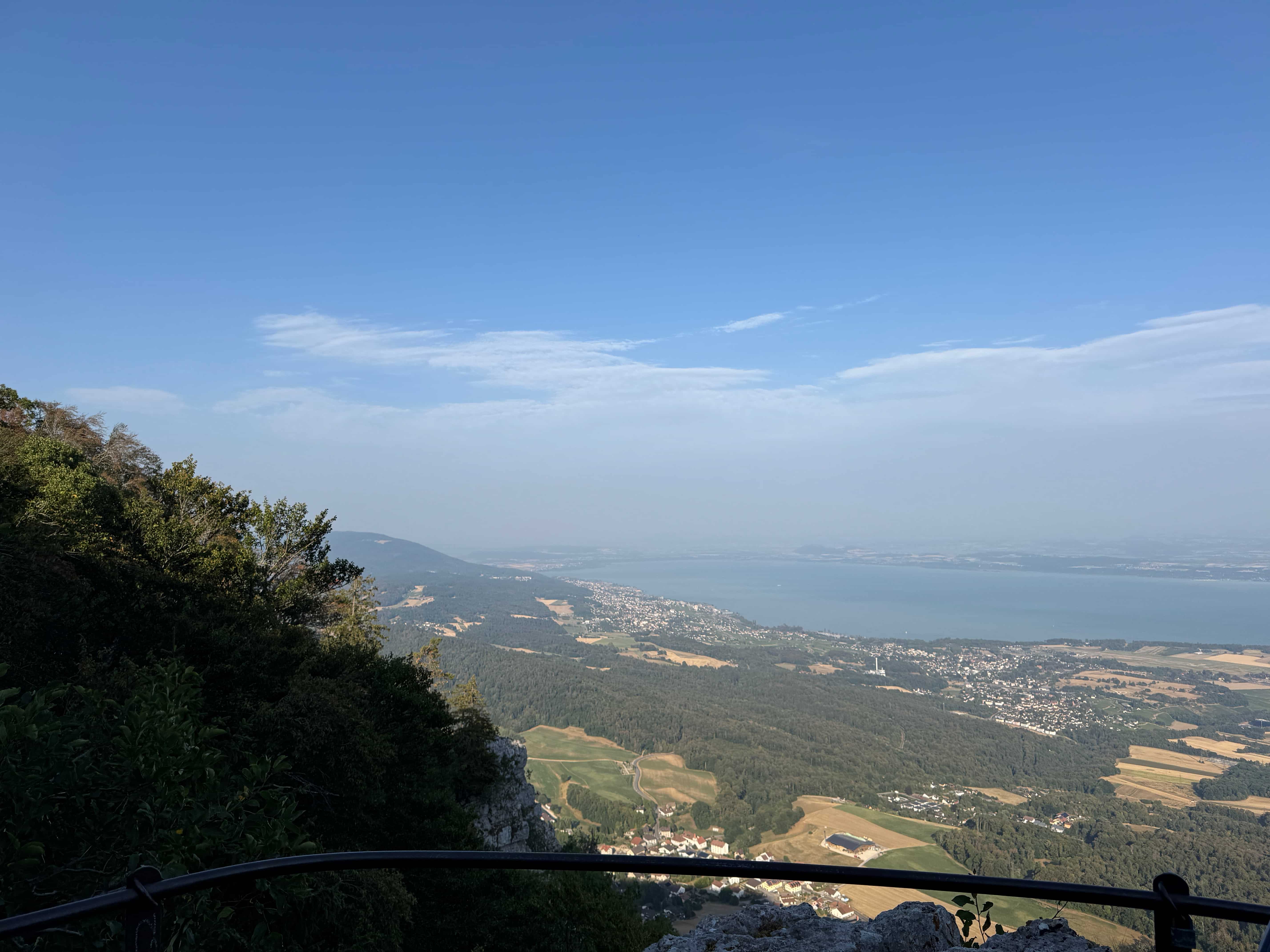 Vue aerienne des montagnes