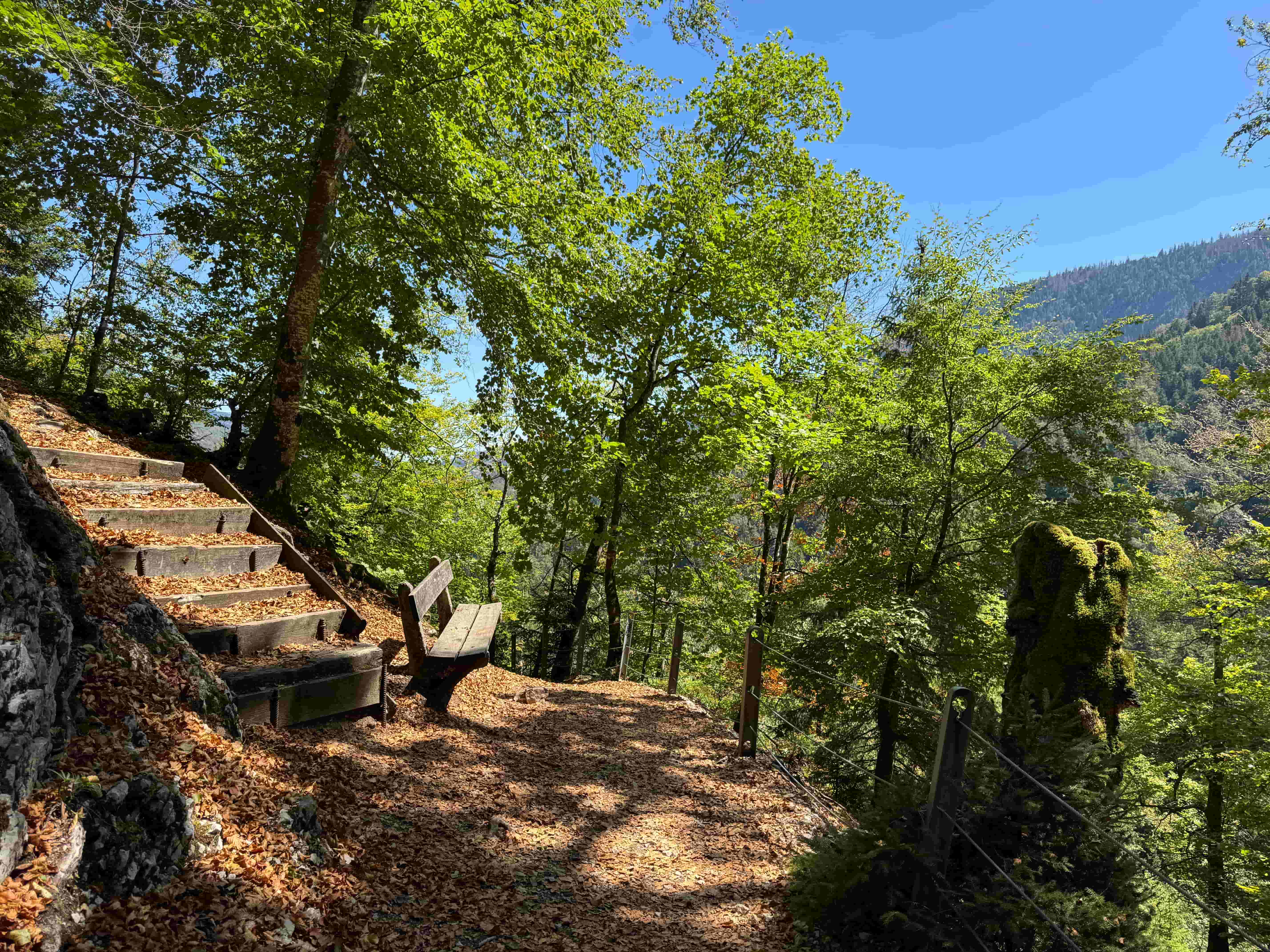 Vue aerienne des montagnes