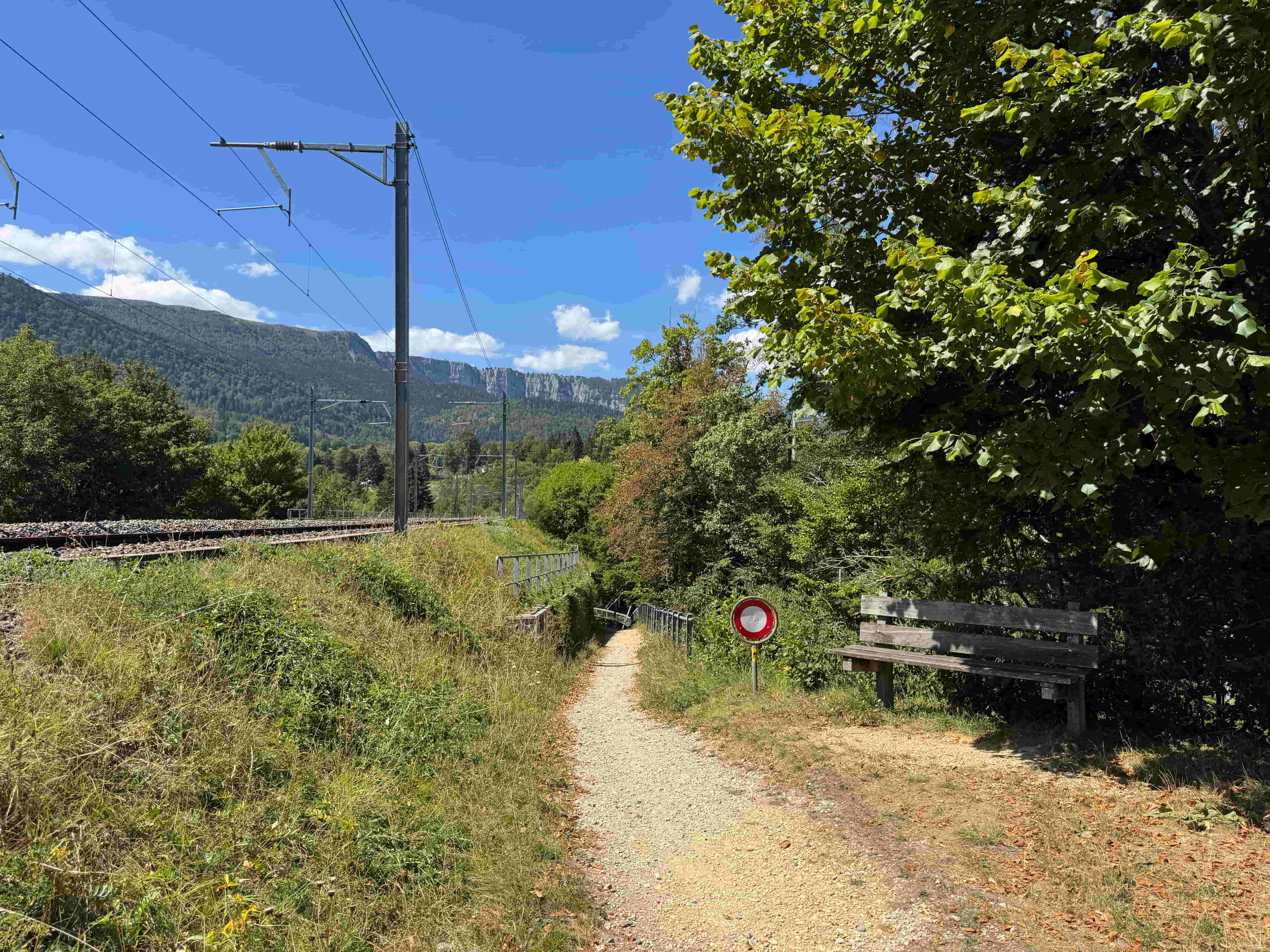 Vue aerienne des montagnes