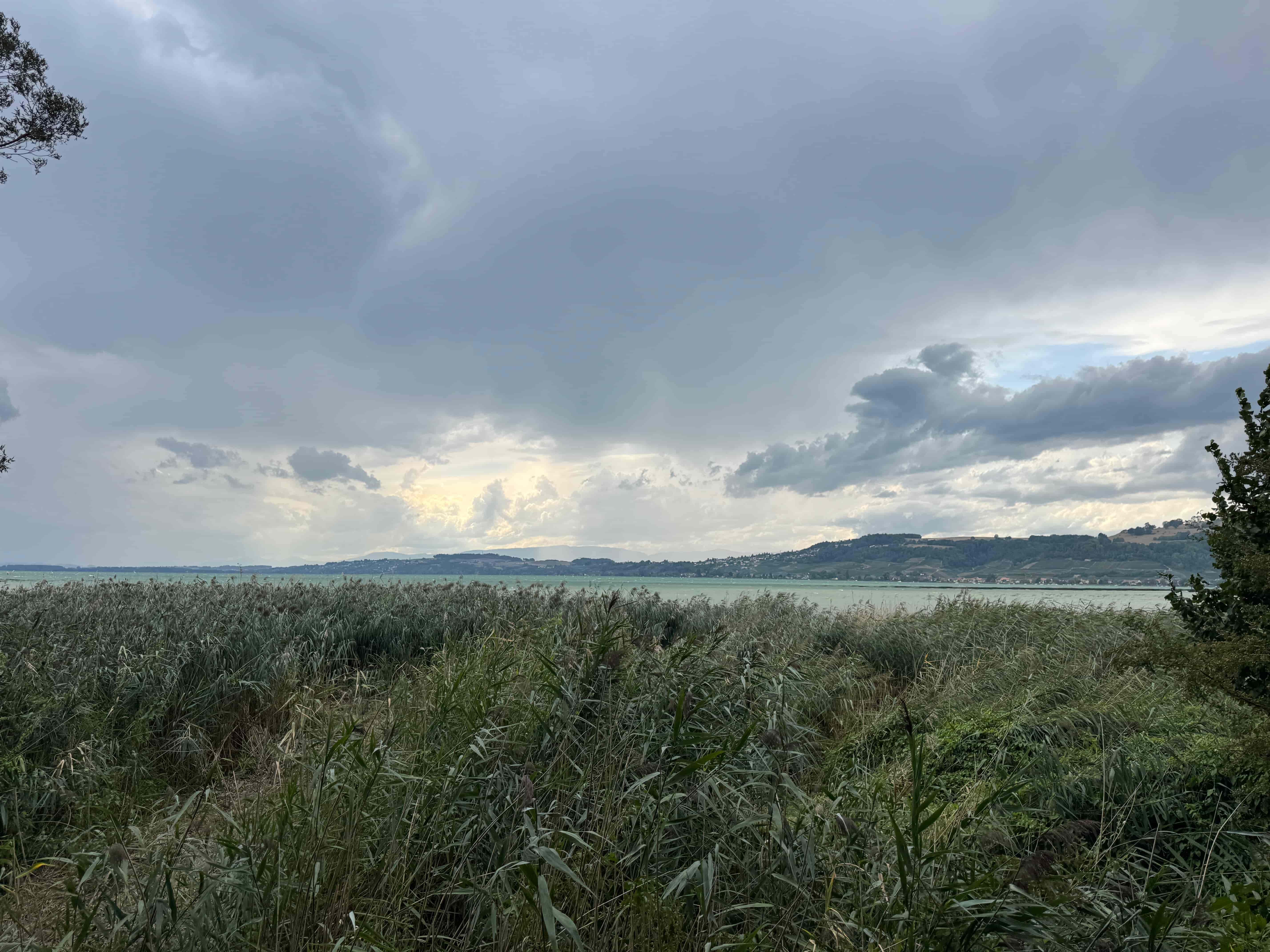 Vue aerienne des montagnes