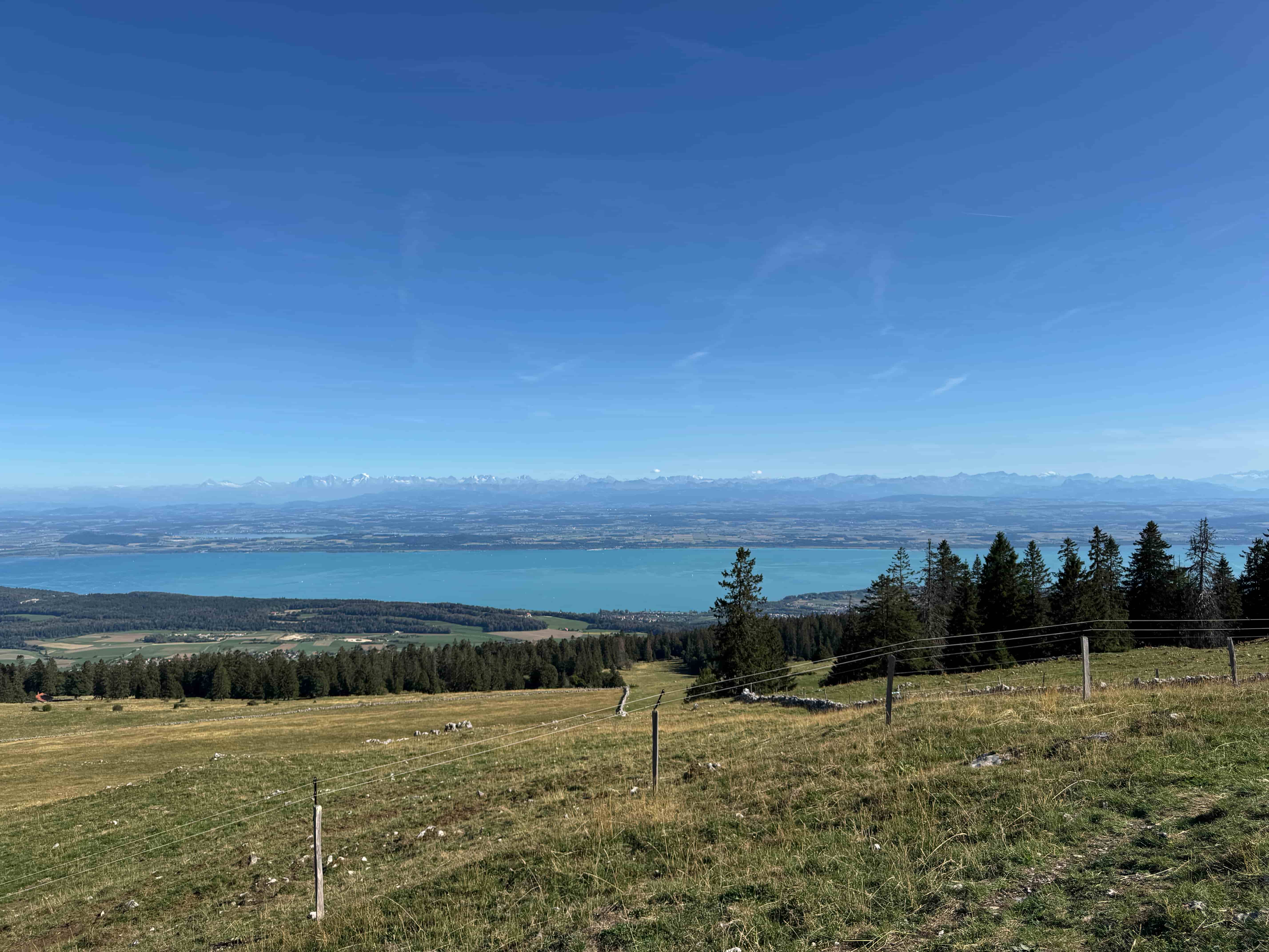 Vue aerienne des montagnes