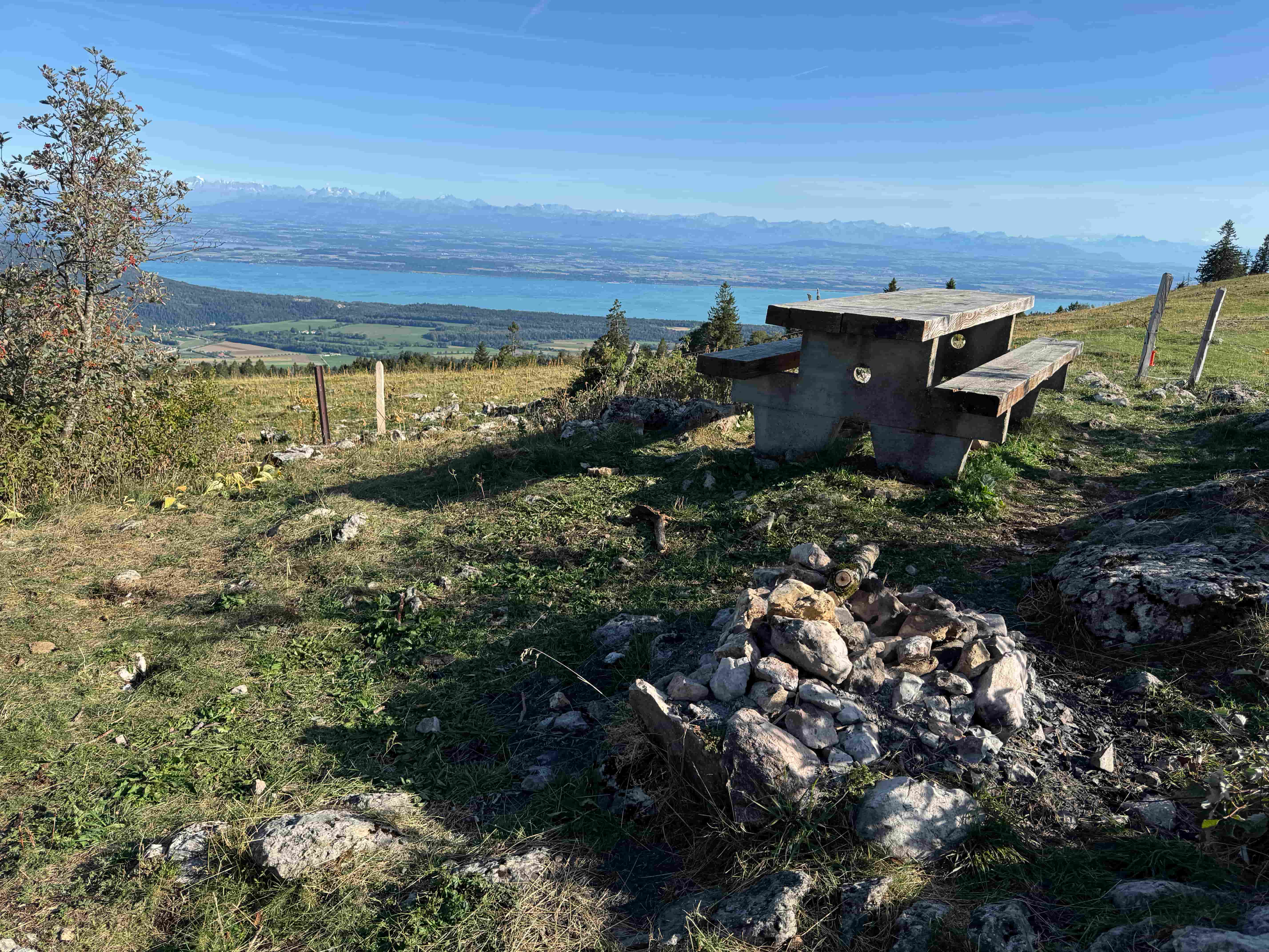 Vue aerienne des montagnes