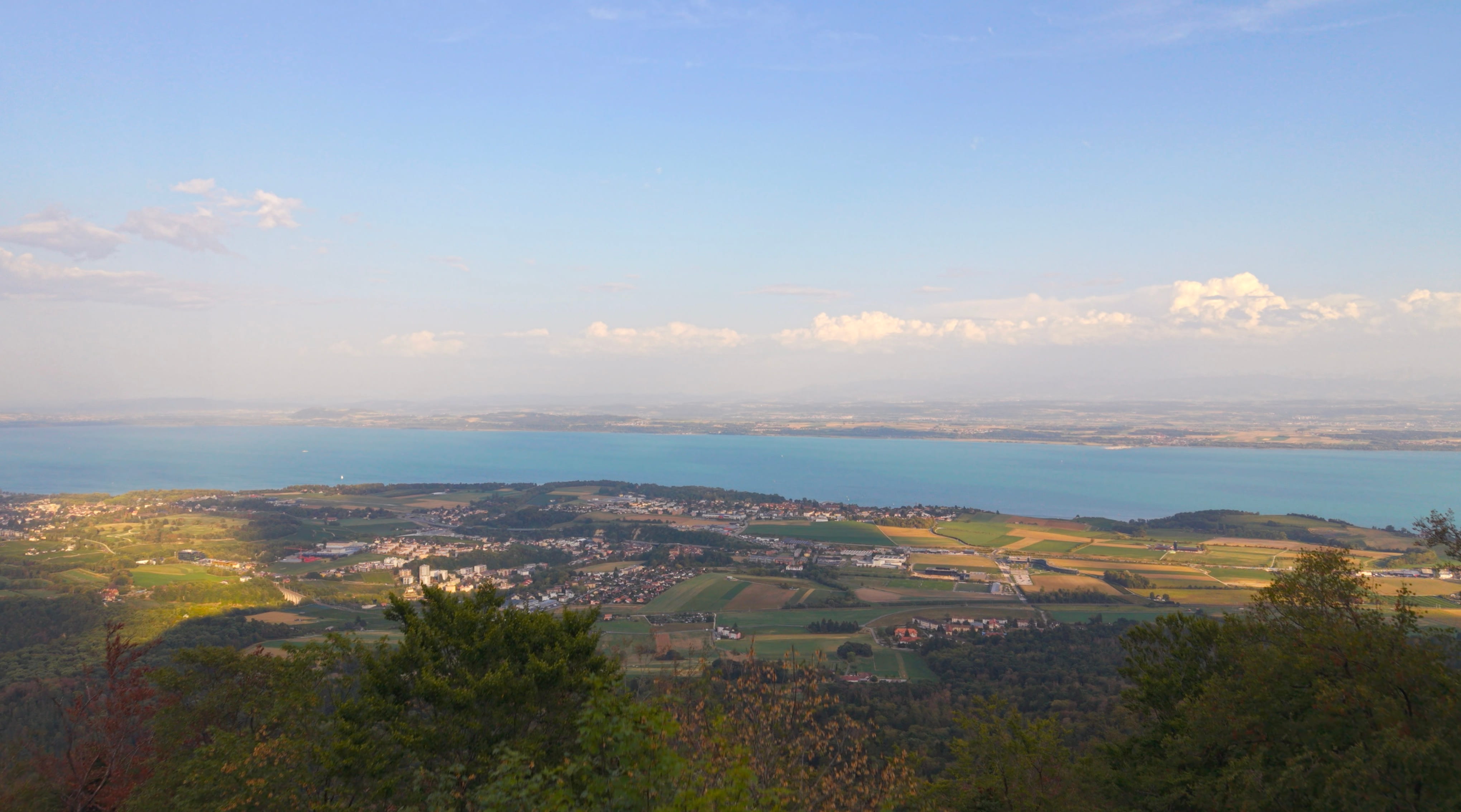 Vue aerienne des montagnes