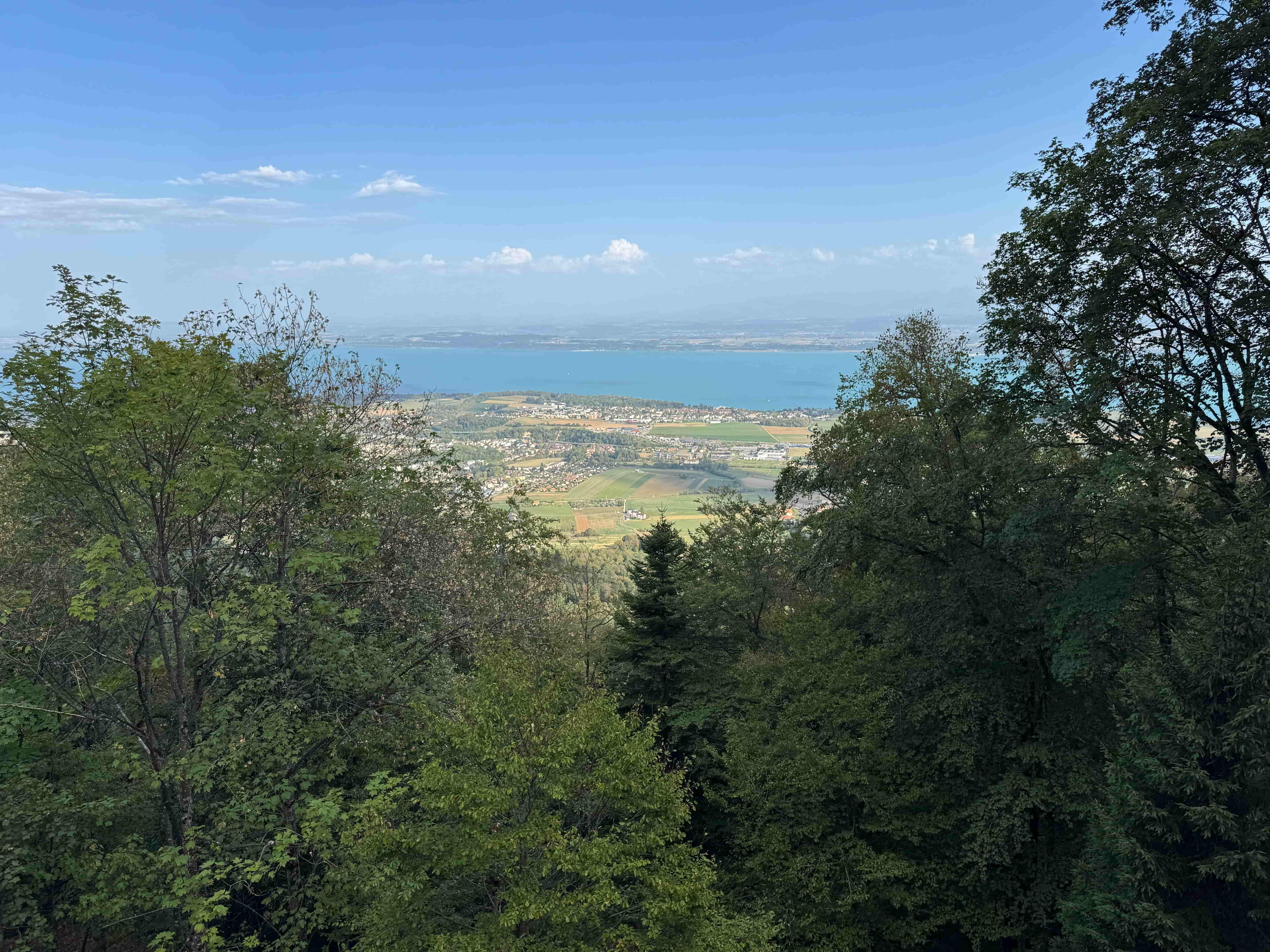 Vue aerienne des montagnes