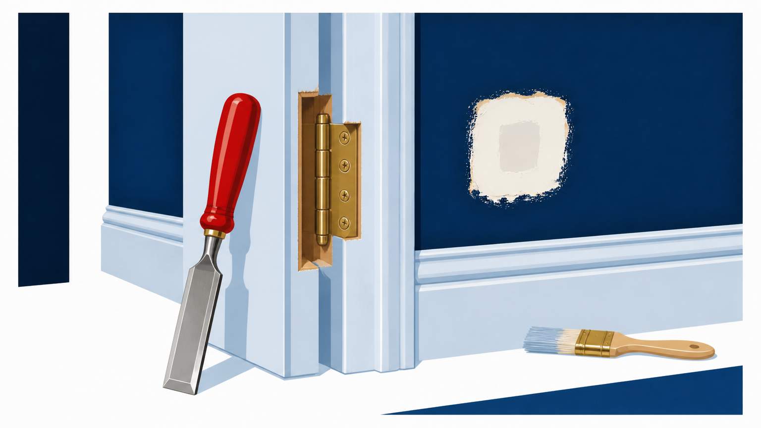 Learn how to mortise interior door hinges with a chisel for a clean fit, avoid splits, and keep doors quiet—step‑by‑step guide for Florida homeowners.