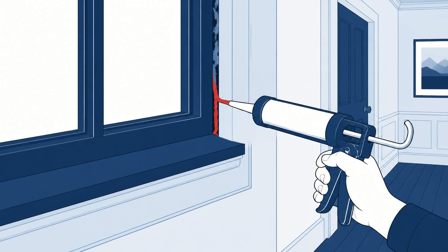 Learn how to replace caulking around interior windows in a Florida home to improve indoor air quality, cut energy costs, and support environmental health.