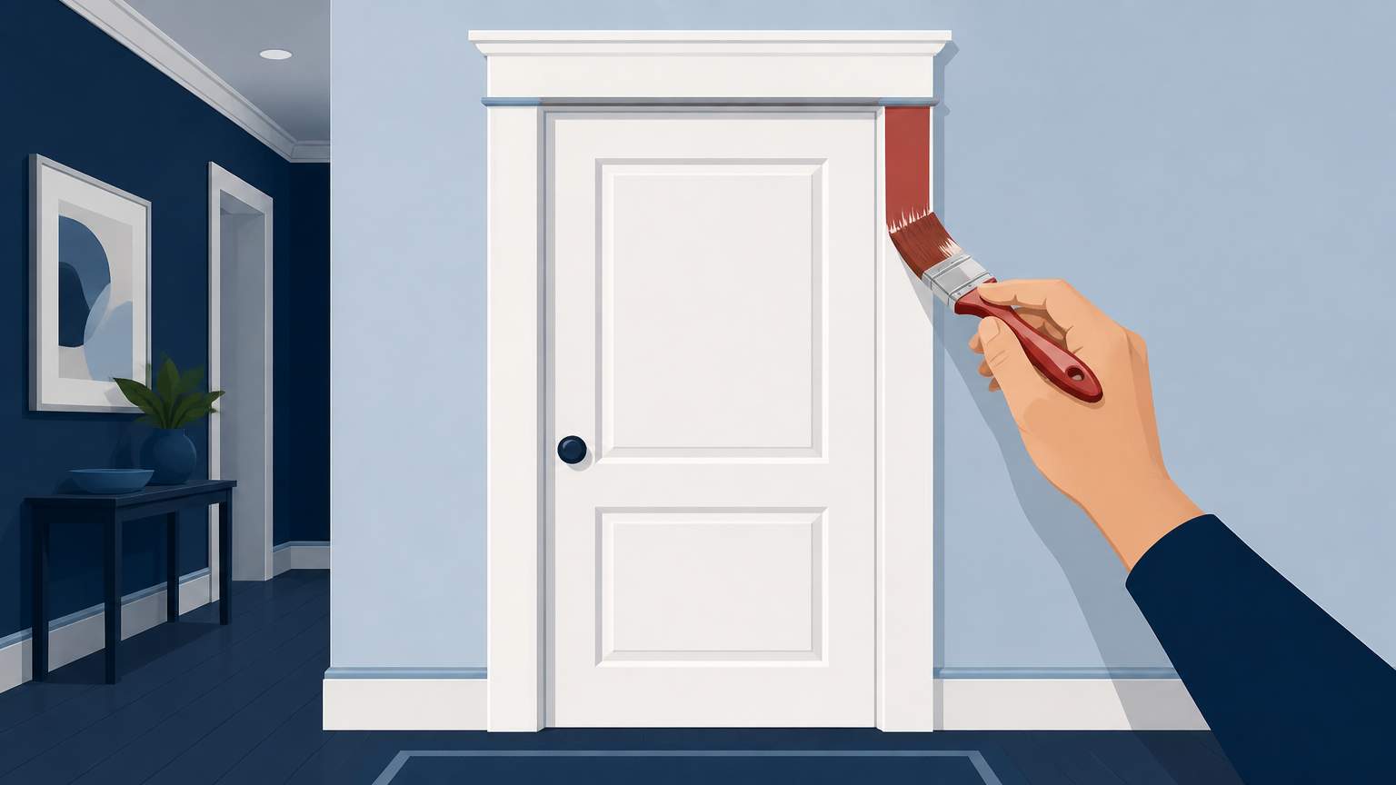 Learn how fixing interior door trim and caulking windows can seal gaps, deter burglars, and boost Florida home security without hiring a contractor.