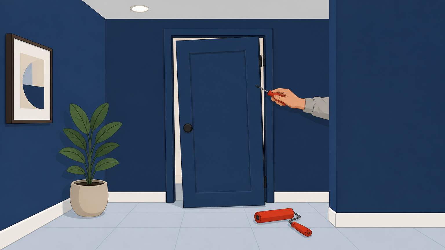 Step-by-step guide for Florida homeowners to fix a sticking garage storage door using simple tools and safe handyman techniques.