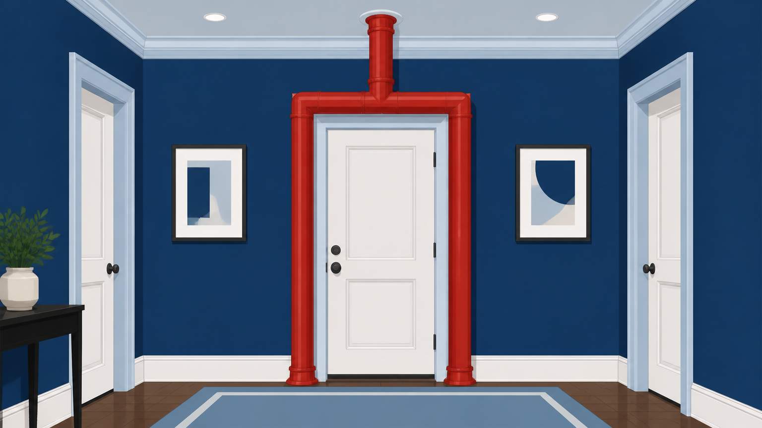Learn how a thick‑walled PVC downspout extension keeps Florida rain from damaging interior doors, hinges, trim, and caulking.