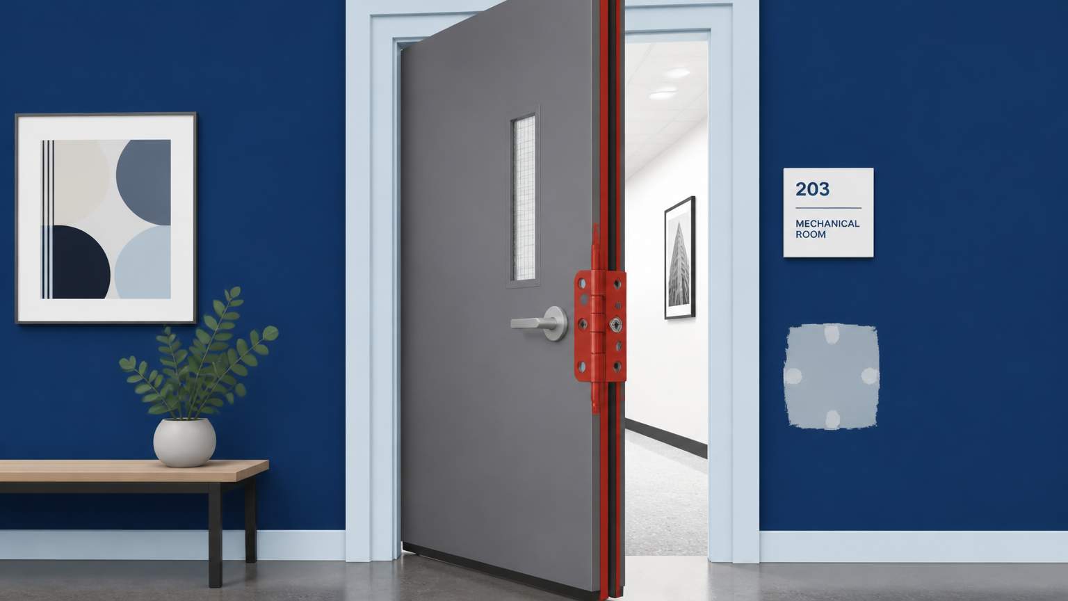 Learn how to fix a sticking interior door after installing a fire‑resistant window with CEI, using hinge adjustment, trim repair, and weatherstripping.