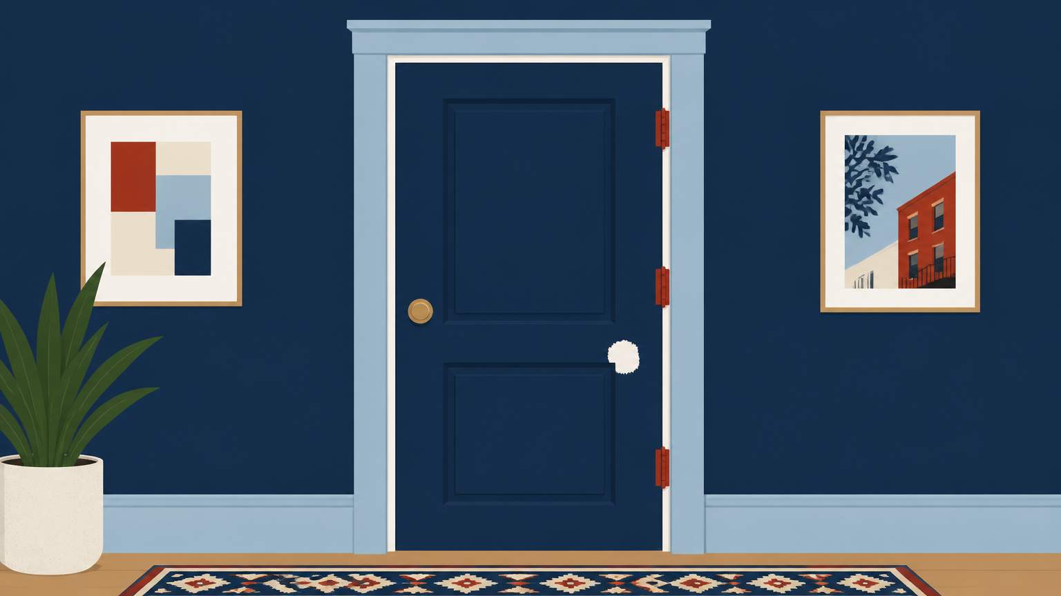 Learn how to replace interior door hinges in Florida homes to strengthen security, complement a security camera, and keep your home safer.