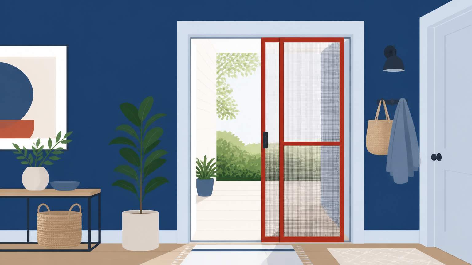 Learn how to add a screen door to a sliding patio door in Florida to keep wildlife out, seal drafts, and improve energy efficiency before fall.