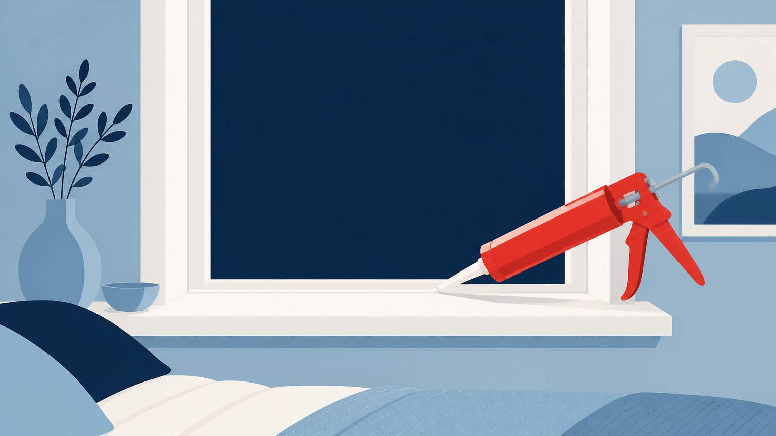 Learn how to caulk a window sill and repair interior trim to stop drafts, cut cooling costs, and protect Florida homes from humidity damage.