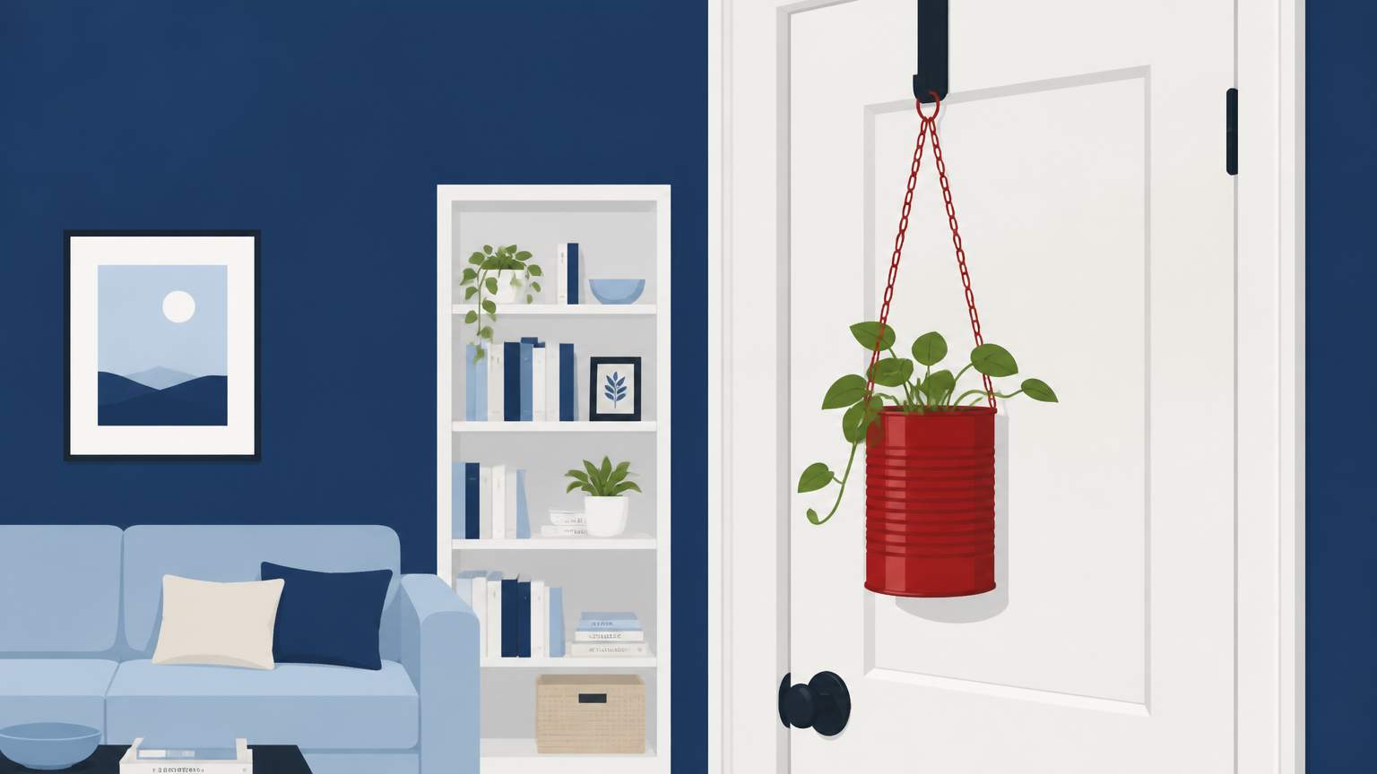 Learn how to build a rust‑resistant tin‑can hanging planter and hang it safely on a Florida patio using standard door‑hardware chain and proper drainage.