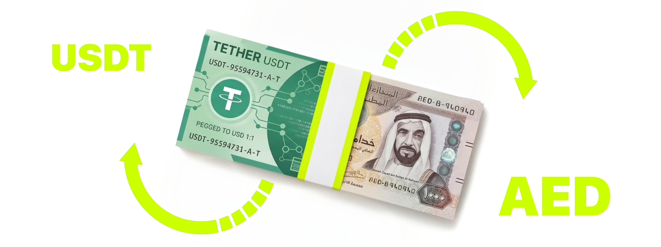 How to Exchange USDT to AED in Dubai