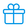 Gift box icon