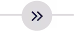 Right-pointing double arrow icon inside a circular shape with horizontal lines extending from each side.