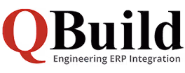 QBniild logo with the tagline 'Engineering ERP Integration'.