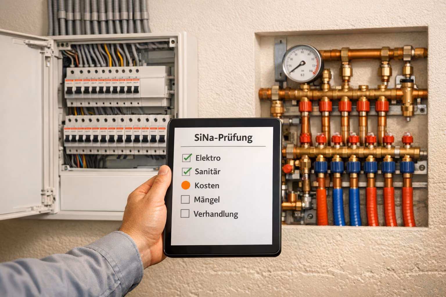 Elektro- und Sanitärprüfung: Warum sie beim Hauskauf wichtig ist