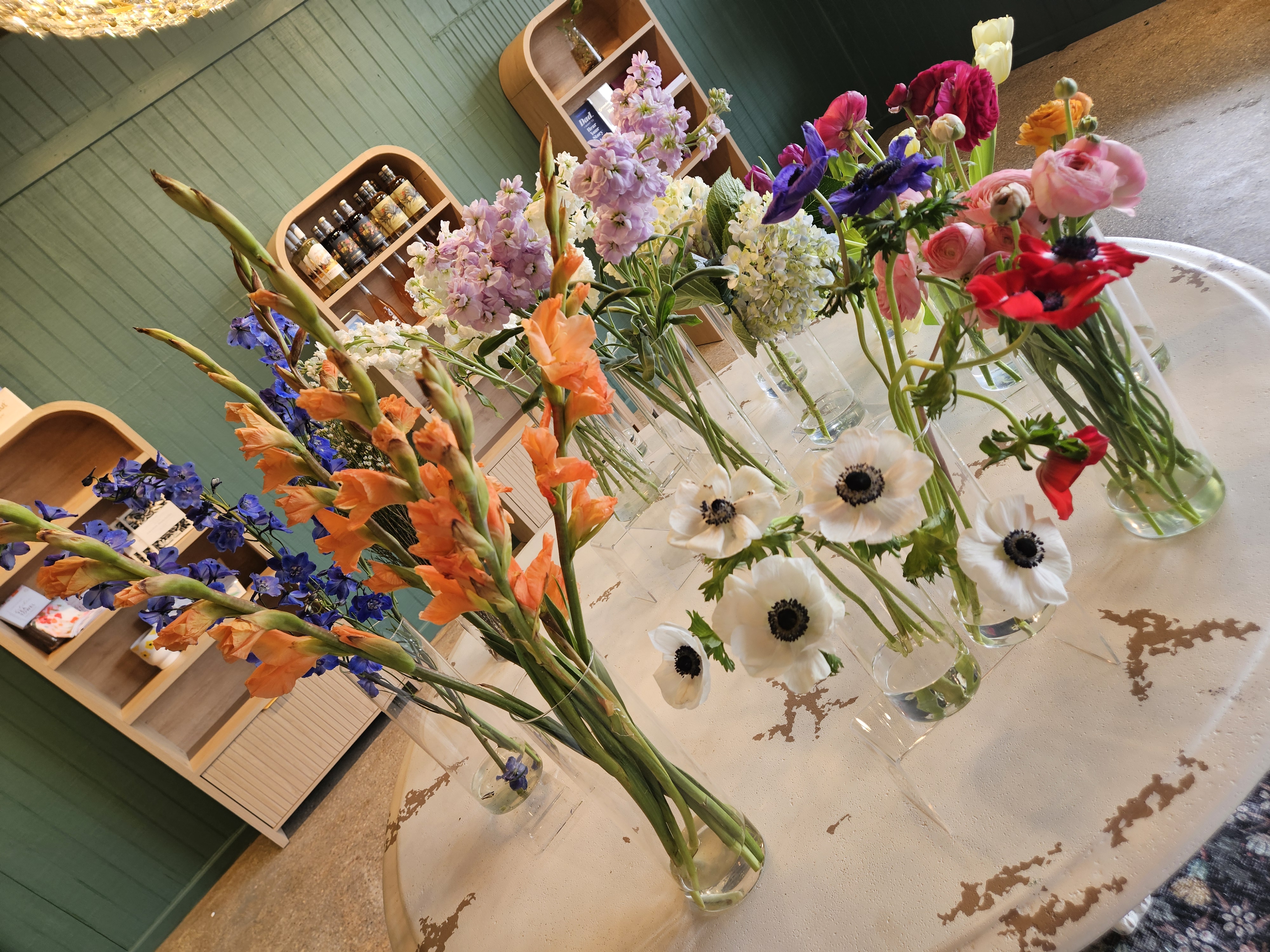 Beautiful pink peony flowers in full bloom