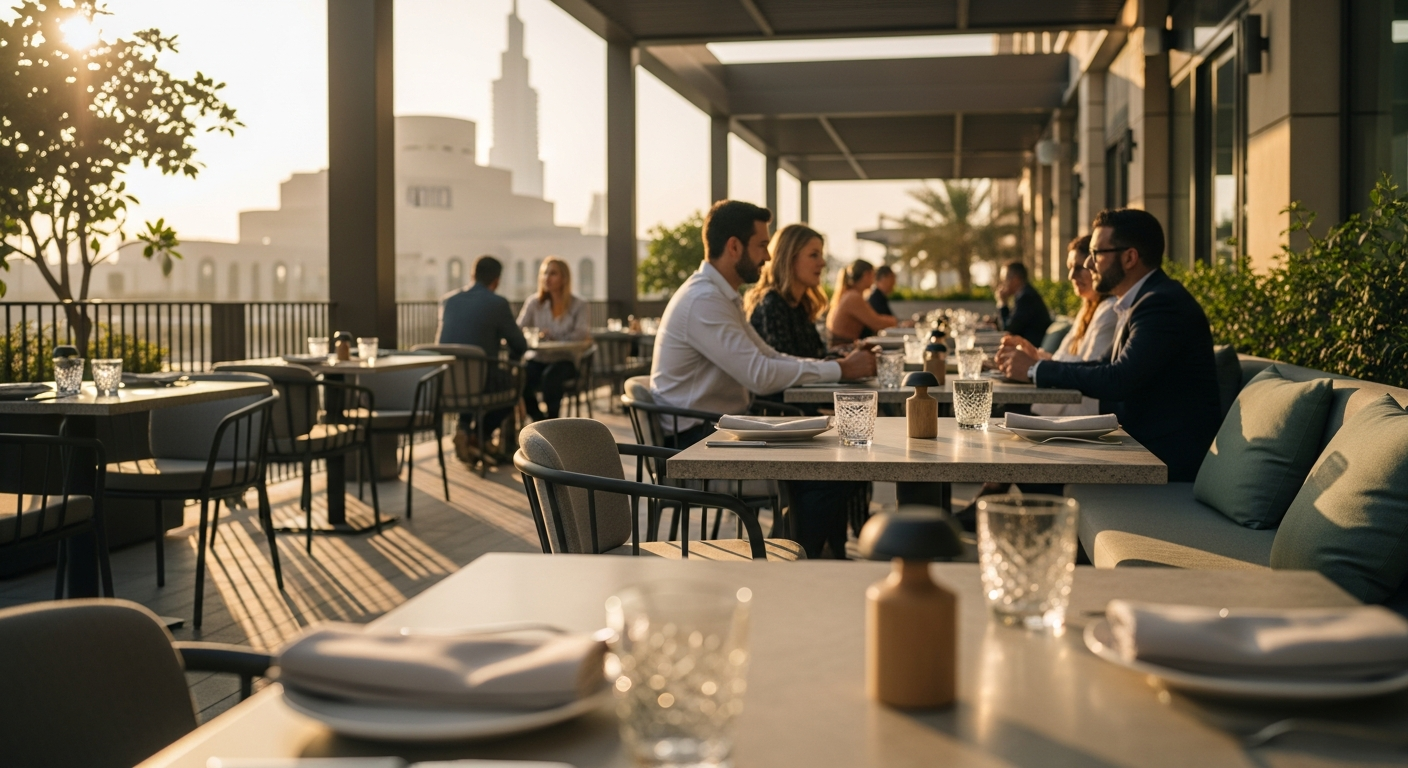 Comparing Areas for Top Outdoor Restaurants in Dubai