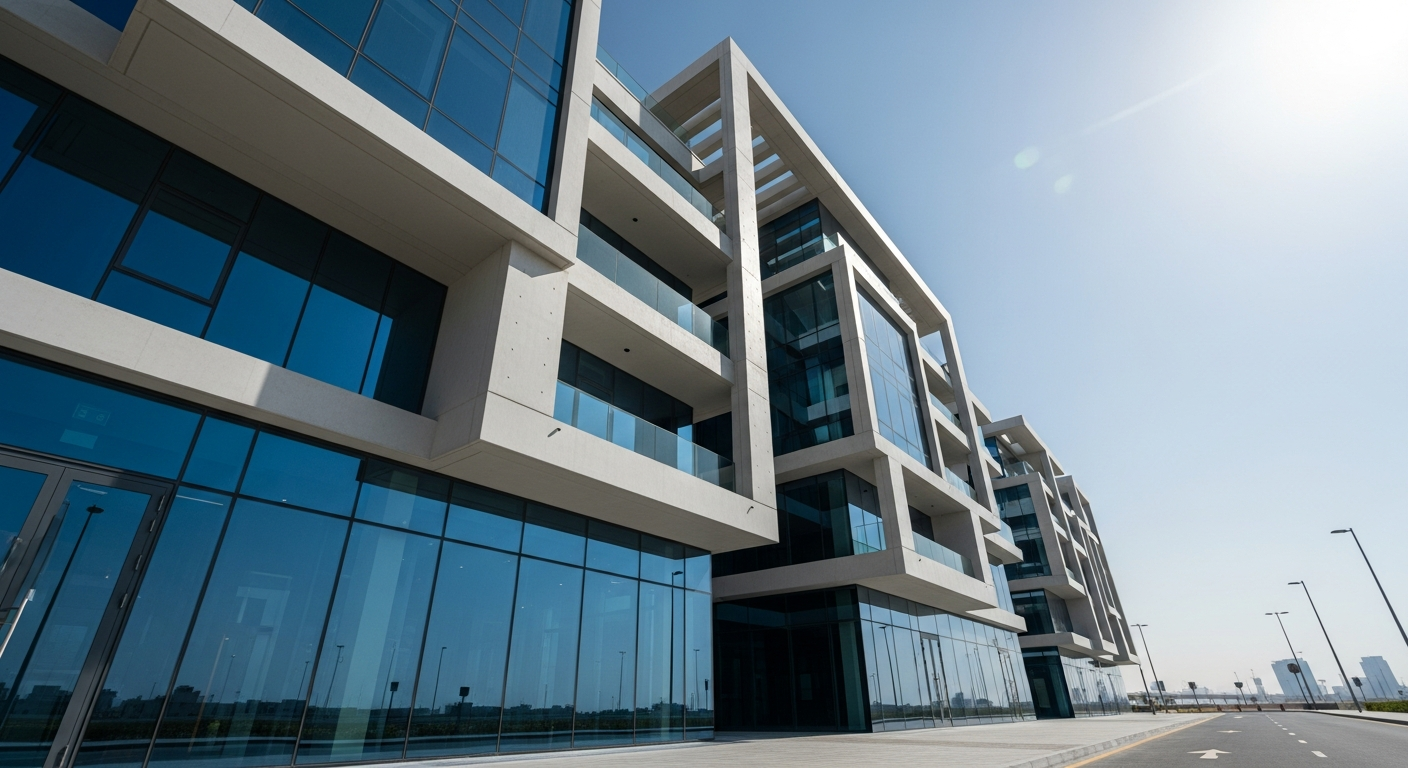 Modern gym interior showcasing high-end fitness and wellness facilities in Al Qusais, Dubai.