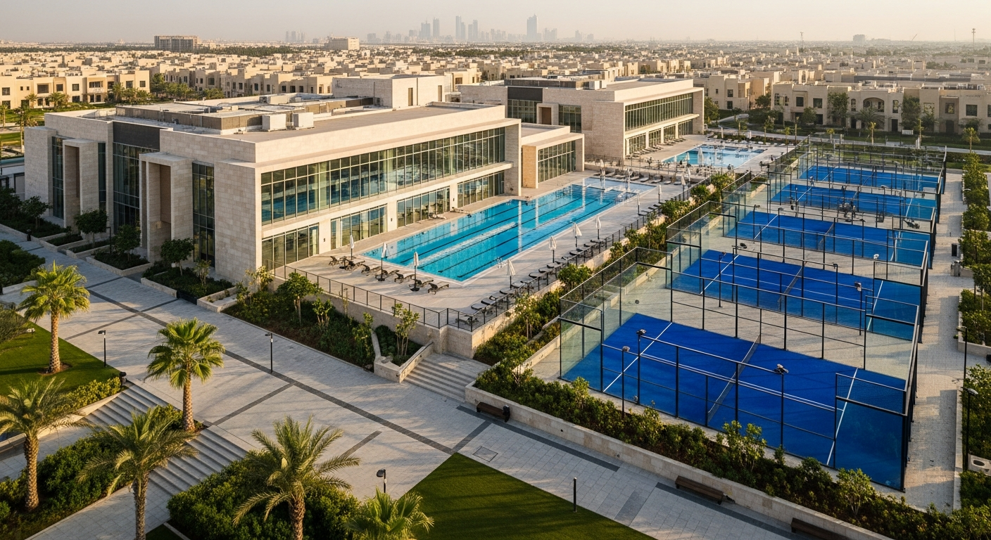 Modern fitness and wellness facilities in International City featuring premium gym equipment and specialized training areas.