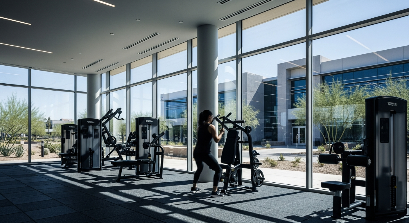 Ox Fitness at Dubai Fintech District - Sports and Wellness Facilities Near Discovery Gardens, Dubai