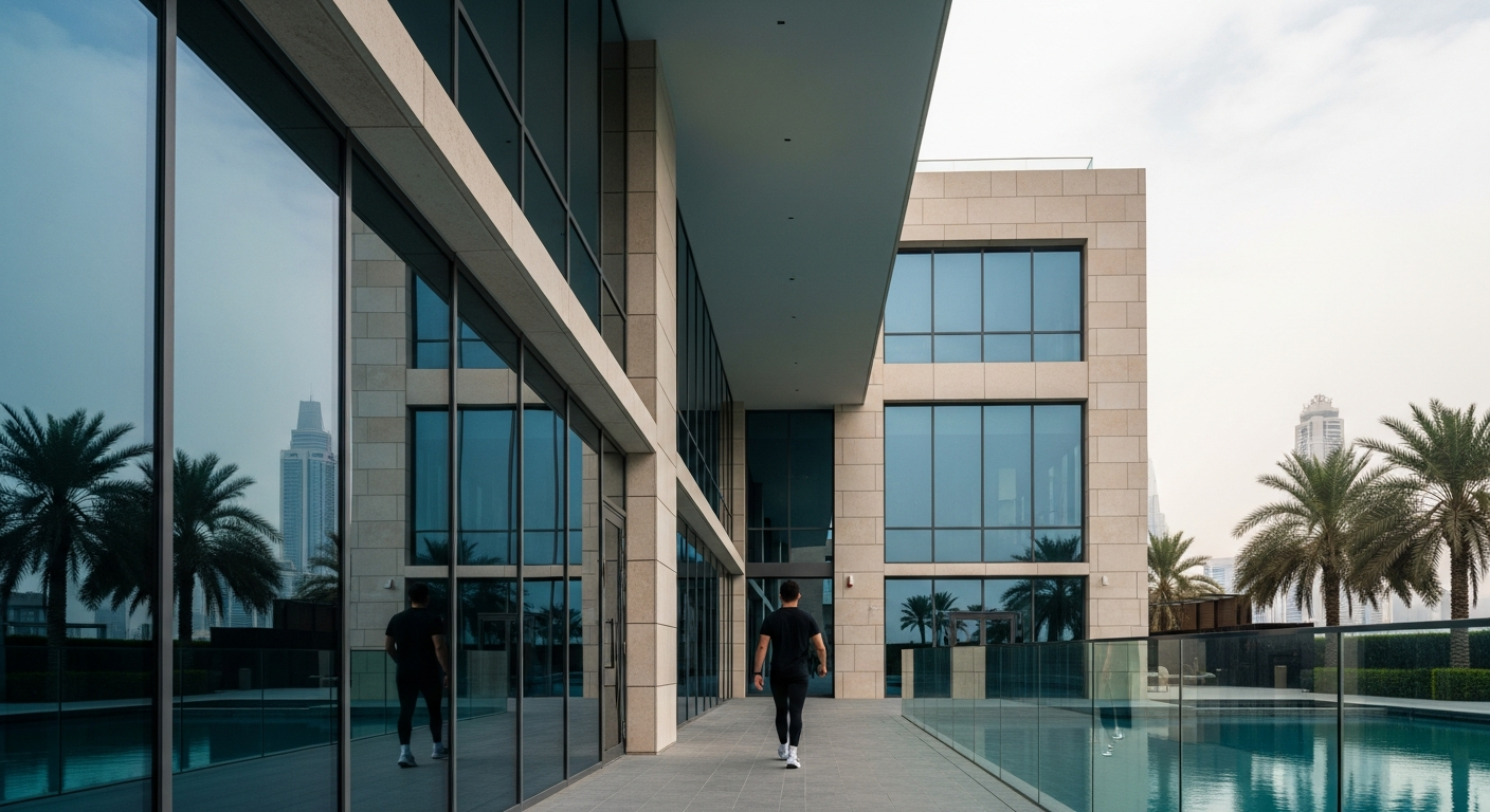 A modern fitness and wellness facility in the lakes featuring high-end gym equipment and wellness infrastructure.