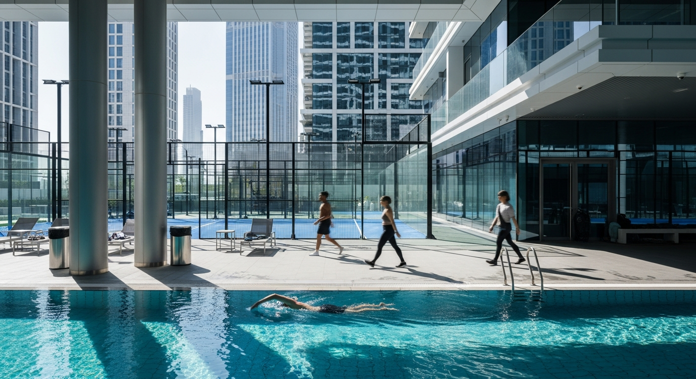 Ox Fitness at Dubai Fintech District - Fitness and Wellness Facilities Near The Lakes, Dubai