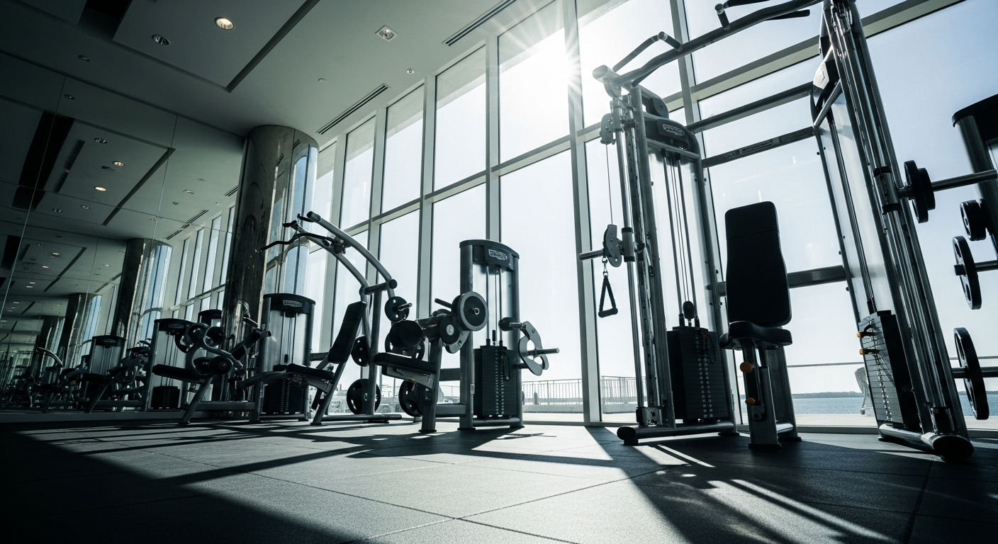 Fitness Centre - Vida Creek Beach - Sports Centers Near Dubai Creek Harbour