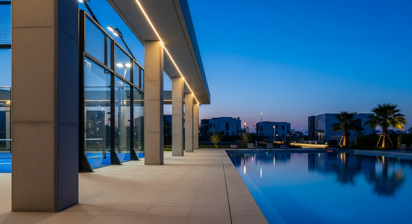Modern sports centers in Al Garhoud Dubai featuring state-of-the-art training facilities and athletic spaces