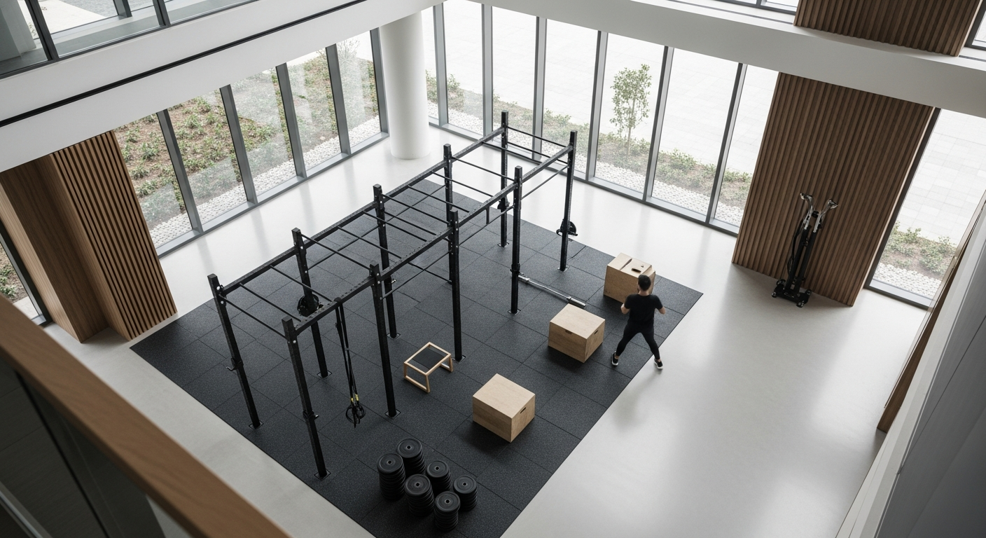 Ox Fitness at Dubai Fintech District - Sports Centers Near Mirdif, Dubai