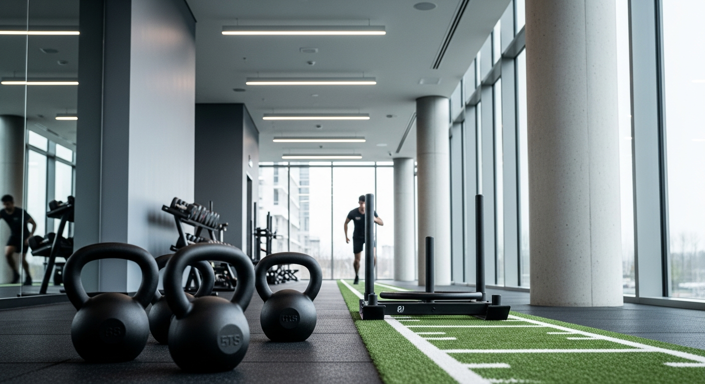 Ox Fitness at Dubai Fintech District - Sports Centers Near Dubailand