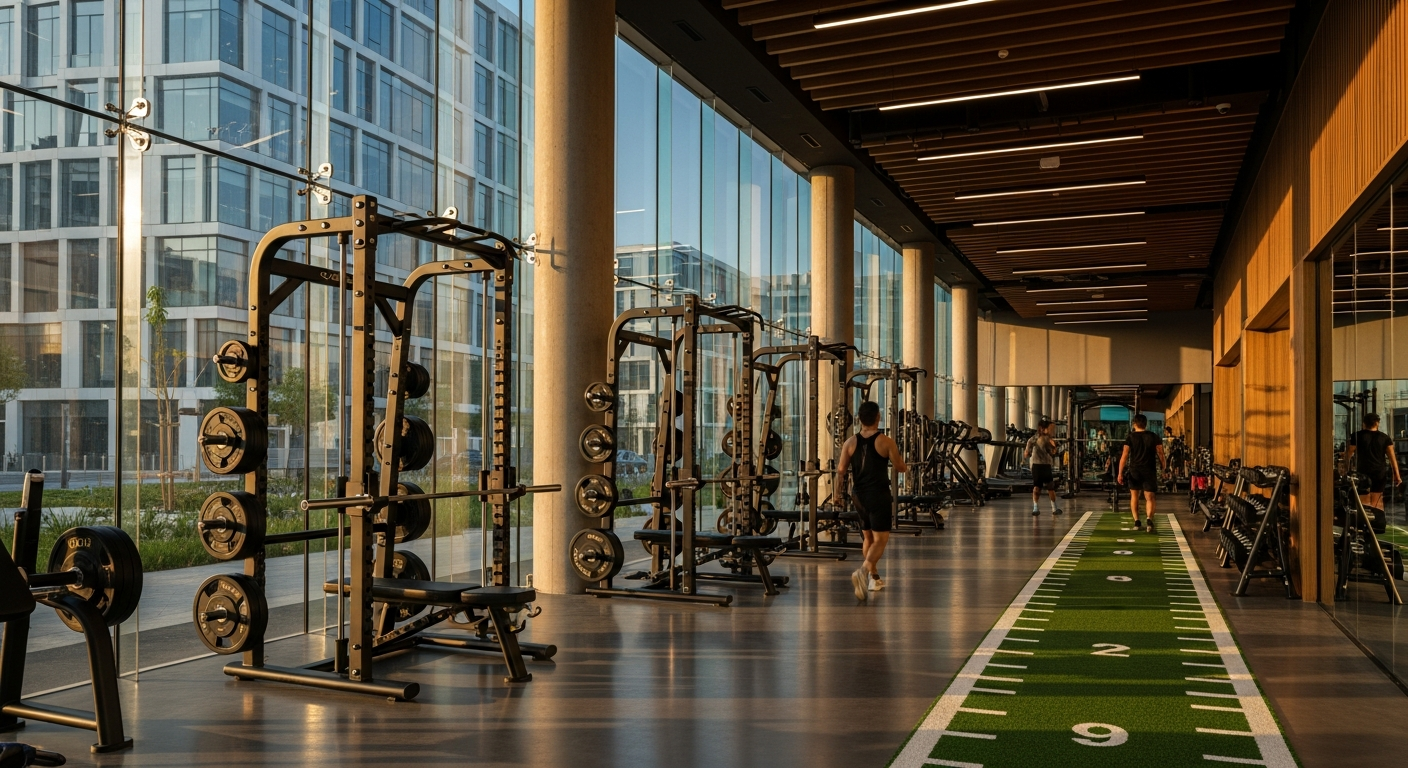 Ox Fitness at Dubai Fintech District - Gyms near Wind Tower