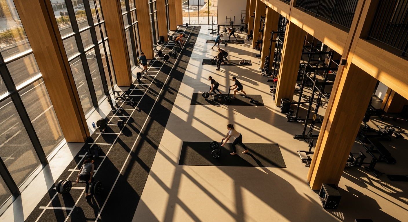 Club 15 at Dubai Creative Park - Gyms near Churchill Residency