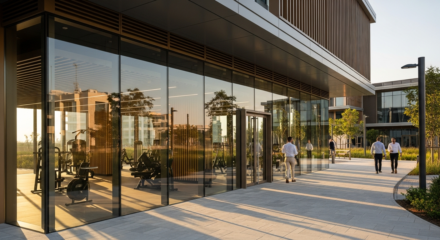 Ox Fitness at Dubai Fintech District - Gyms near Millennium Binghatti Residences