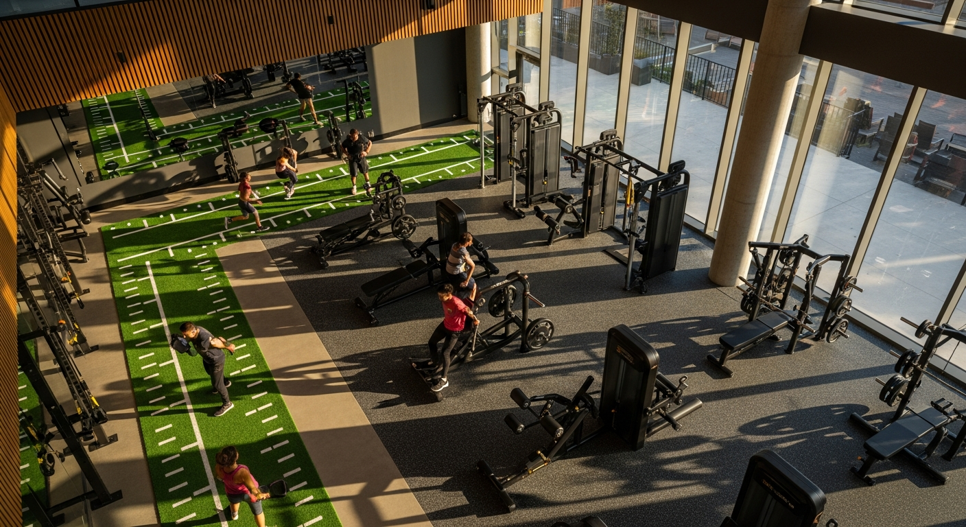 Club 15 at Dubai Creative Park - Gyms near Bellevue Towers