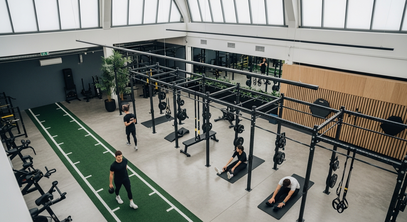 Club 15 at Dubai Creative Park - Gyms near Sky Gardens