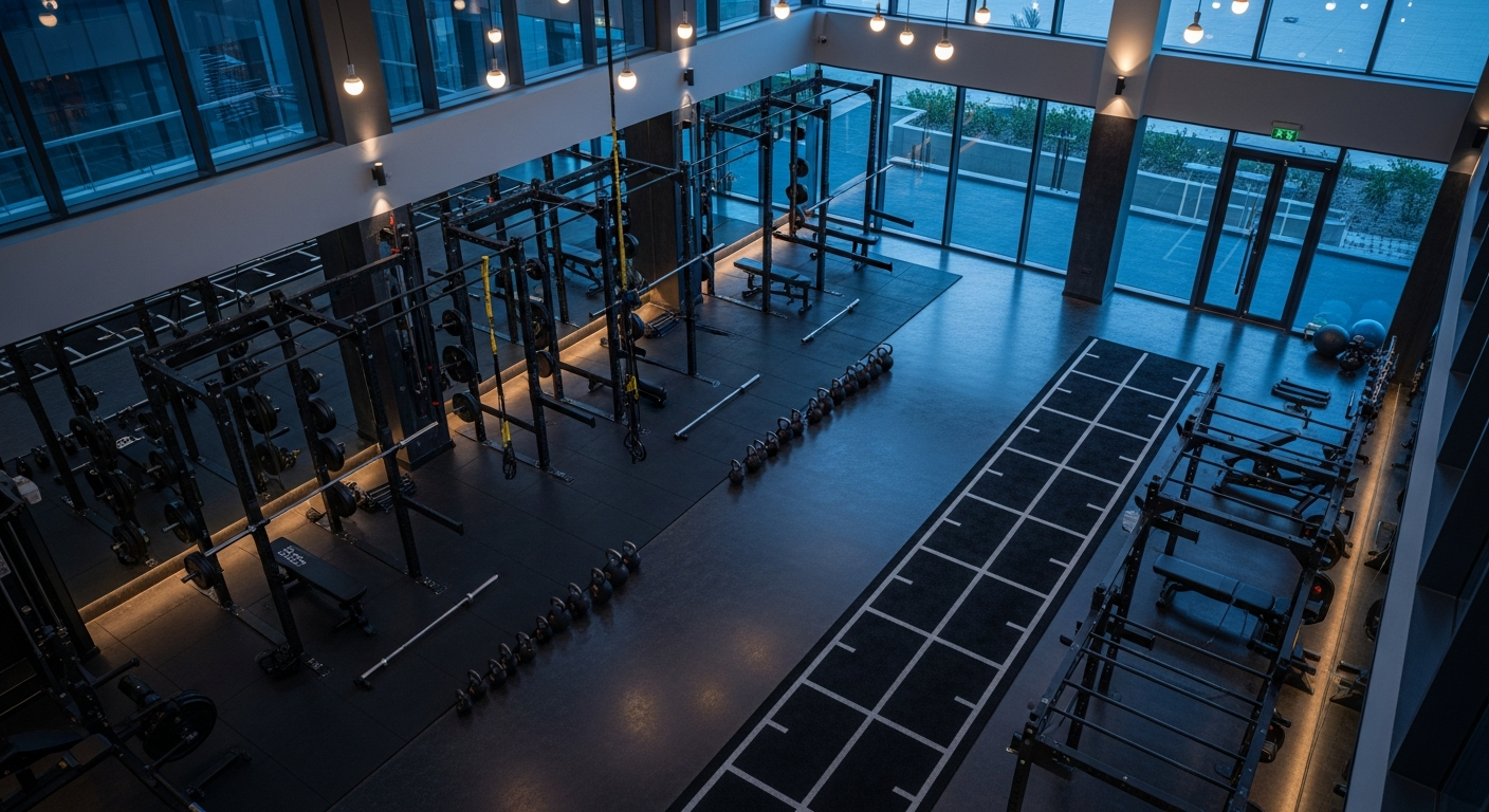 Ox Fitness at Dubai Fintech District - Gyms near Palace Towers