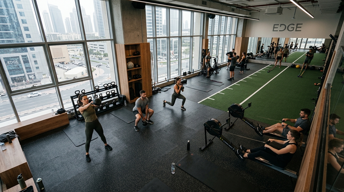 Ox Fitness at Dubai Fintech District - Gyms near Park Heights