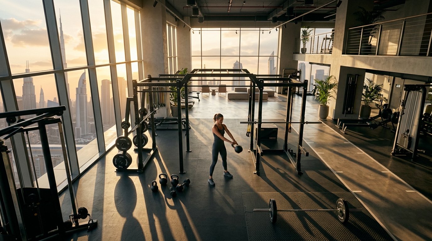 Ox Fitness at Dubai Fintech District - Gyms near Tower 108