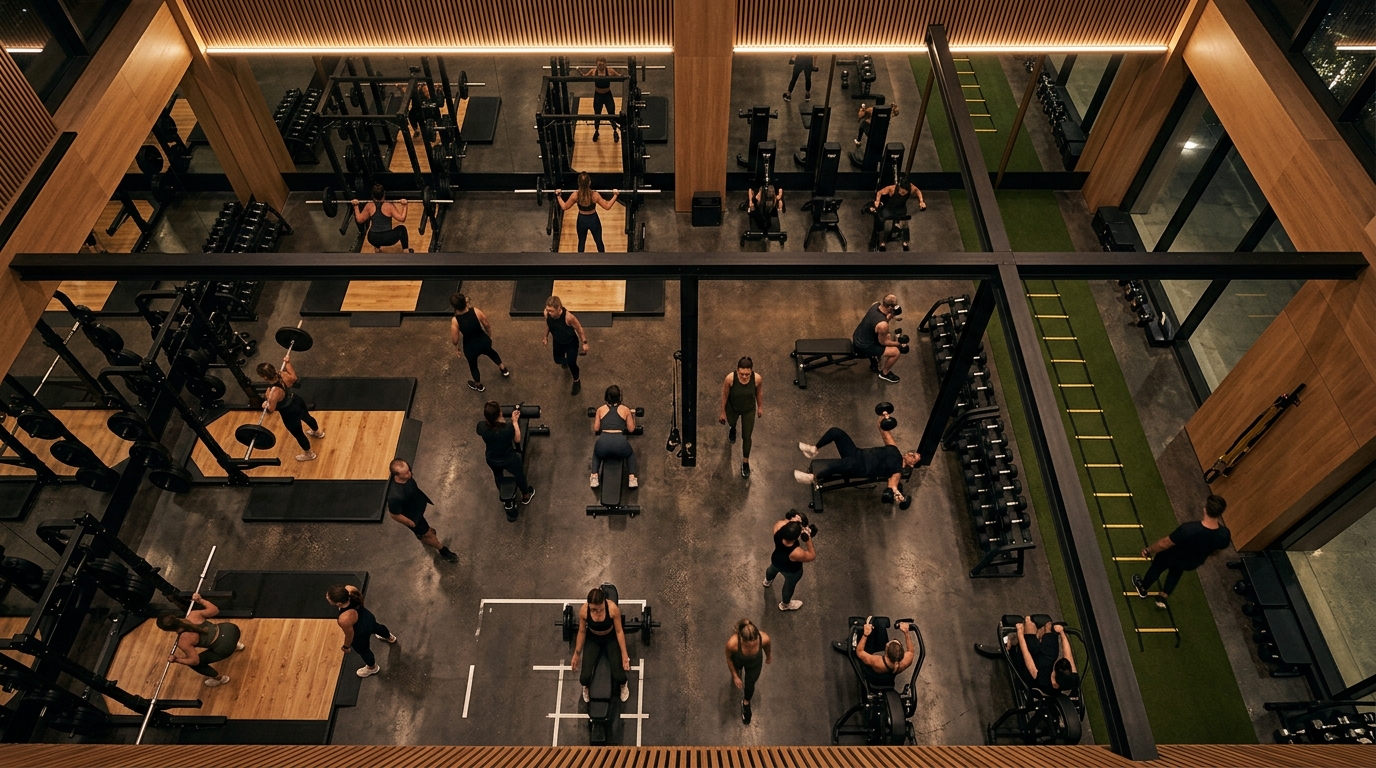 Ox Fitness at Dubai Fintech District - Gyms near Armada Towers