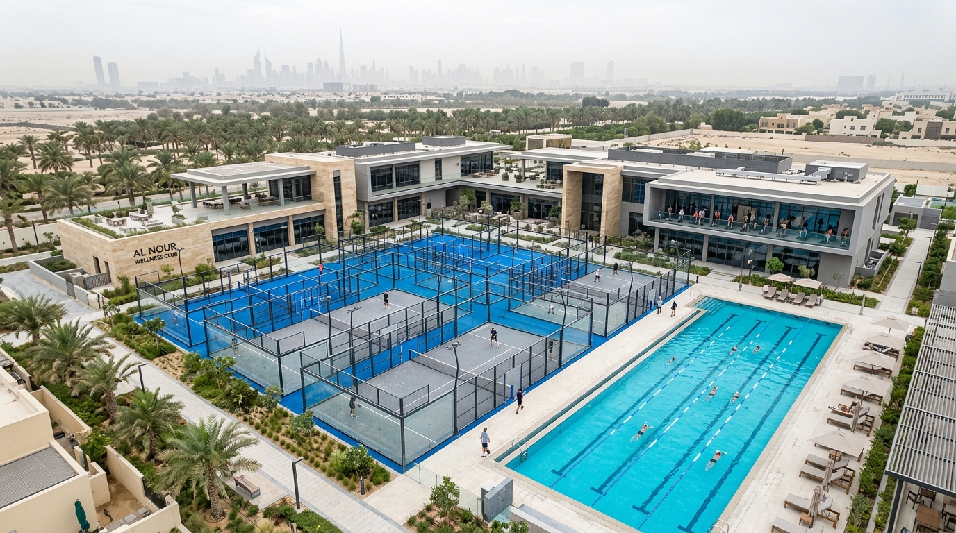 Modern fitness facilities and gyms near Dubai Gate 1 in Jumeirah Lakes Towers