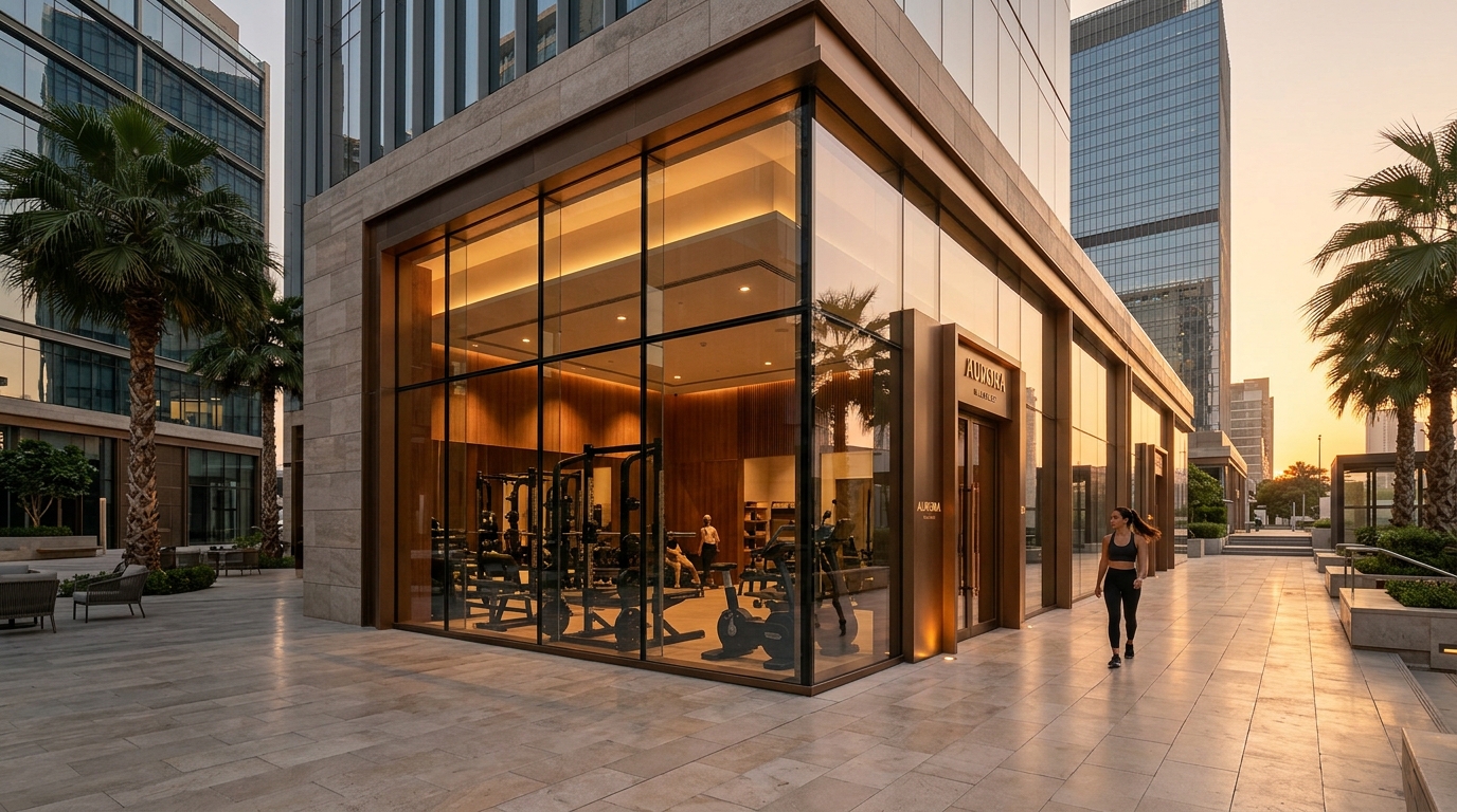 Ox Fitness at Dubai Fintech District - Gyms near Oakwood Residency