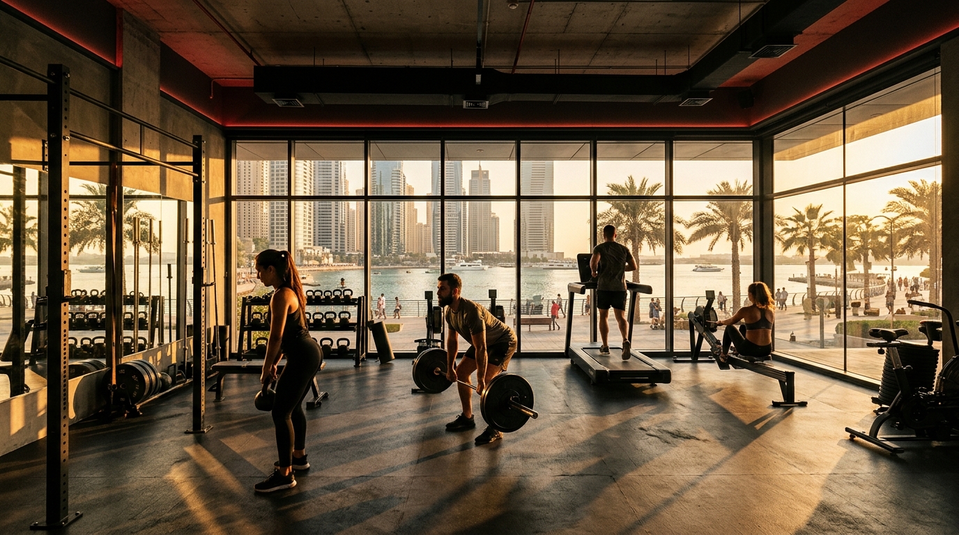 Barry’s Dubai Marina - Gyms near The Torch