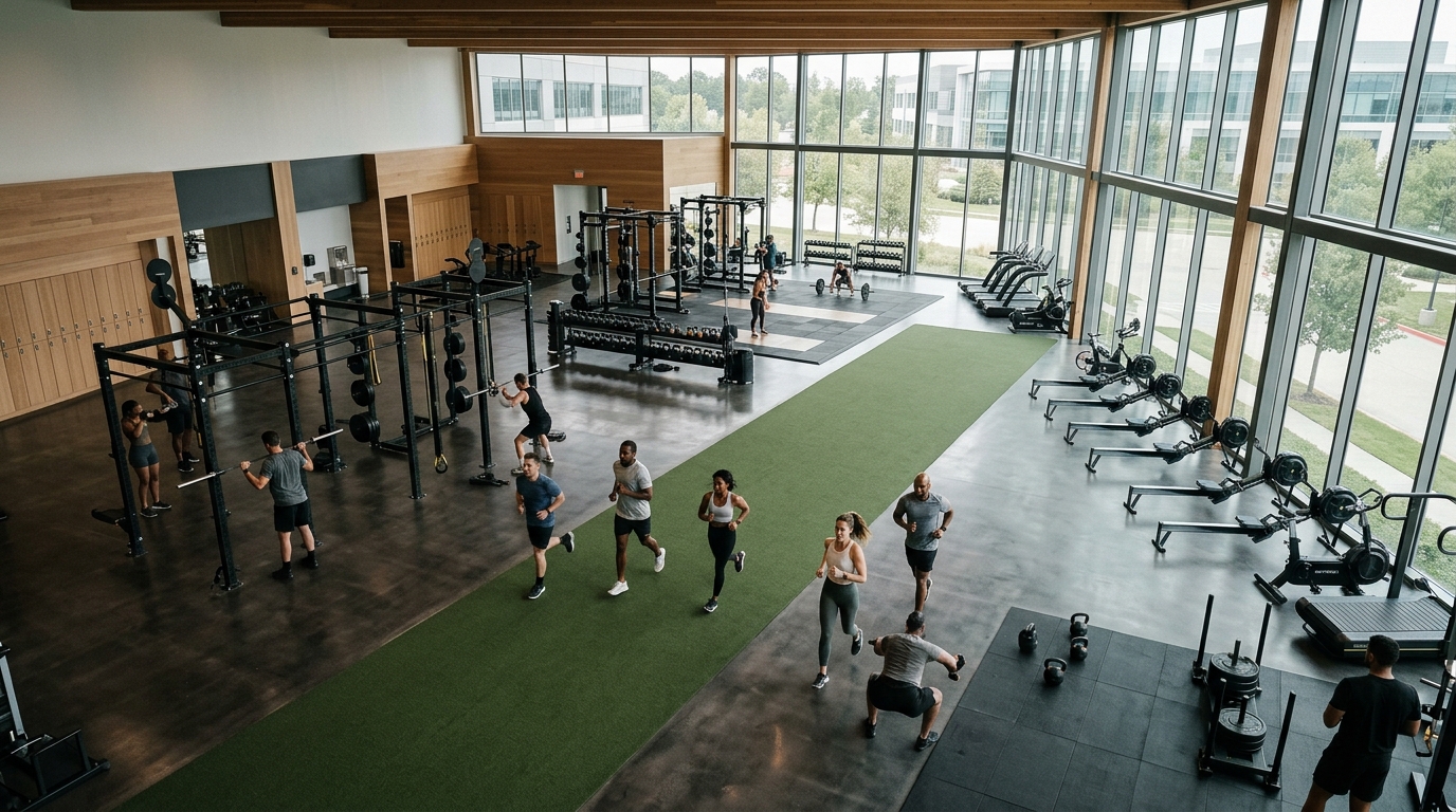 Ox Fitness at Dubai Fintech District - Gyms near Icon Tower