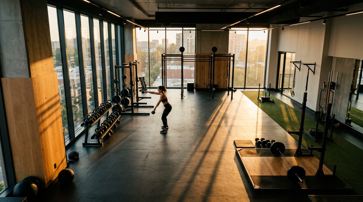 Ox Fitness at Dubai Fintech District - Gyms near Vida Residences Dubai Marina