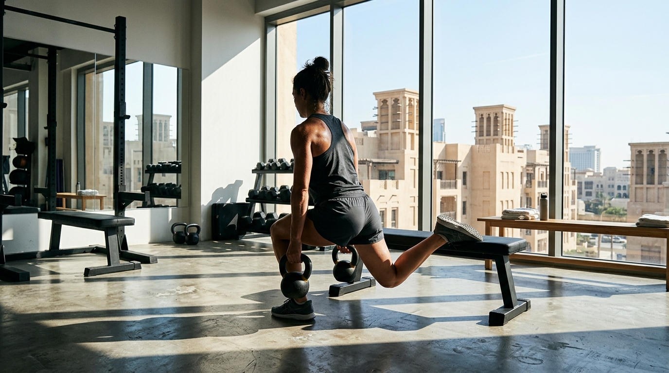 Modern fitness facilities and workout equipment at gyms near Starz by Danube