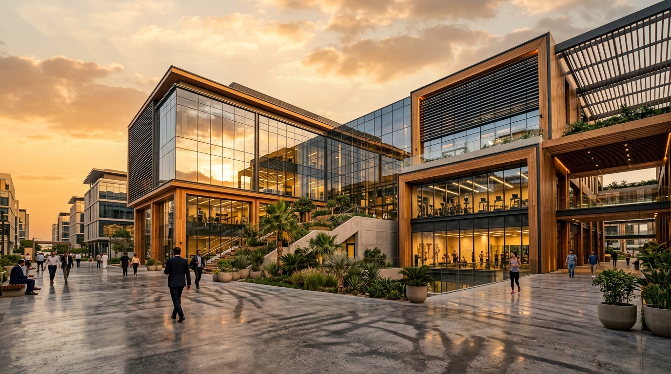 Club 15 at Dubai Creative Park - Gyms near Grande